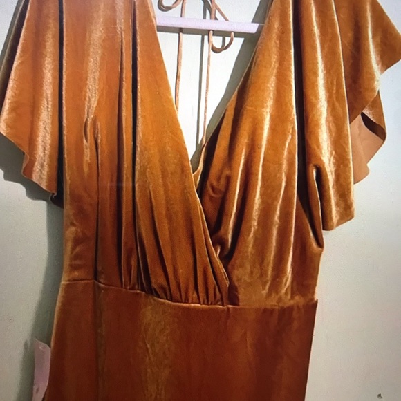 Jenny Yoo Bridesmaid Dress Ellis Stretch velvet - Picture 2 of 4